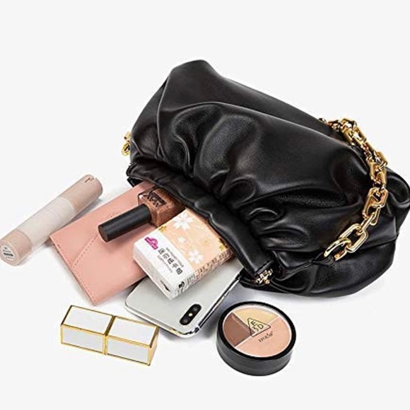 Pouch Dumpling Clutch Purse Crossbody Handbag - Picture 6 of 9